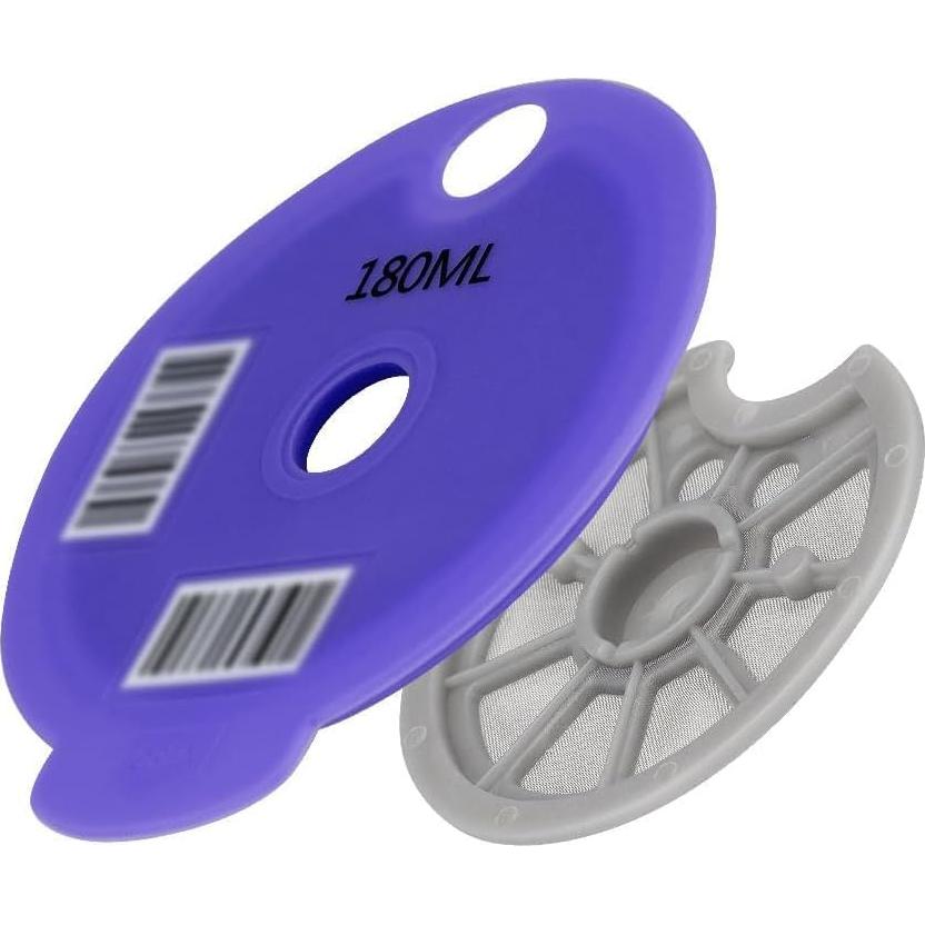 Cápsula de café reutilizable YUYUEMI acero inoxidable 180ml