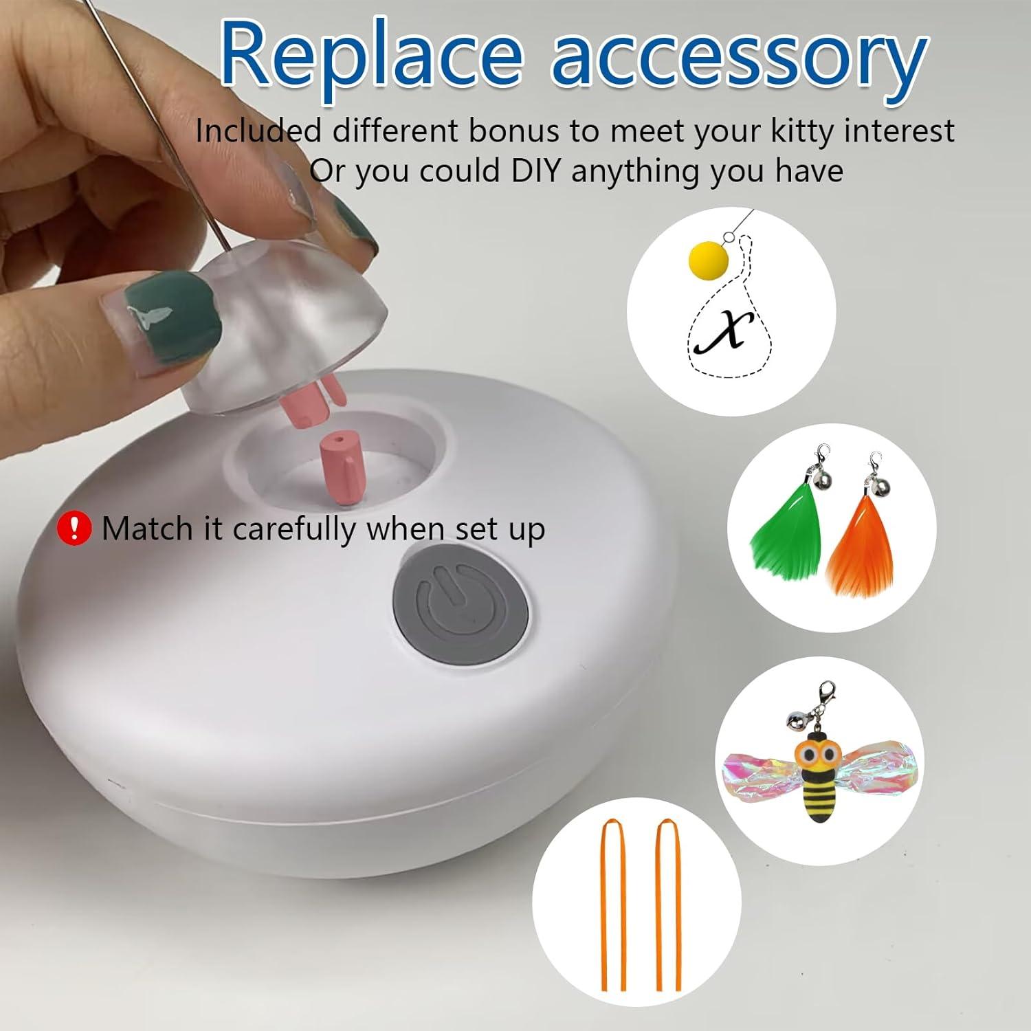 Juguete Interactivo para Gatos LEPLE P33 Tumbler Recargable