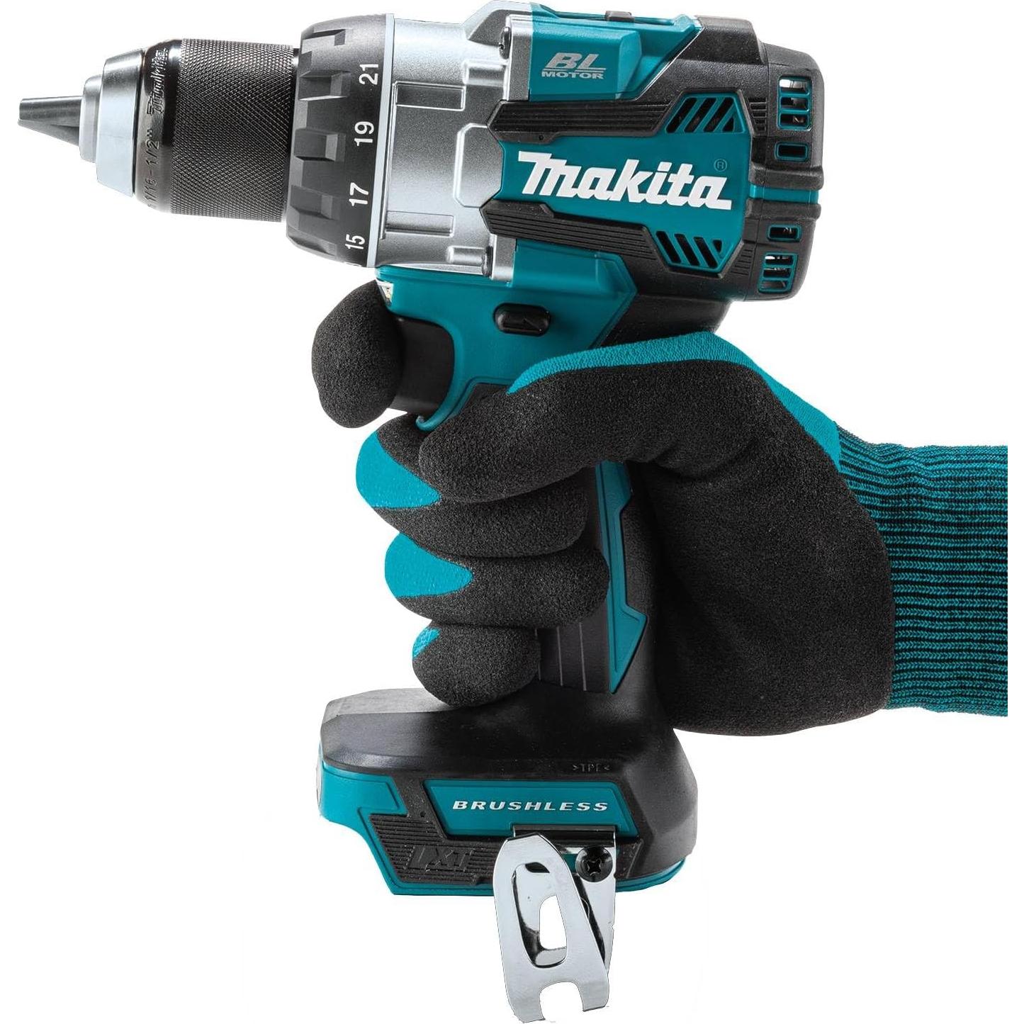 Taladro-Atornillador Inalámbrico Makita XFD16 18V 1/2" Sin Escobillas