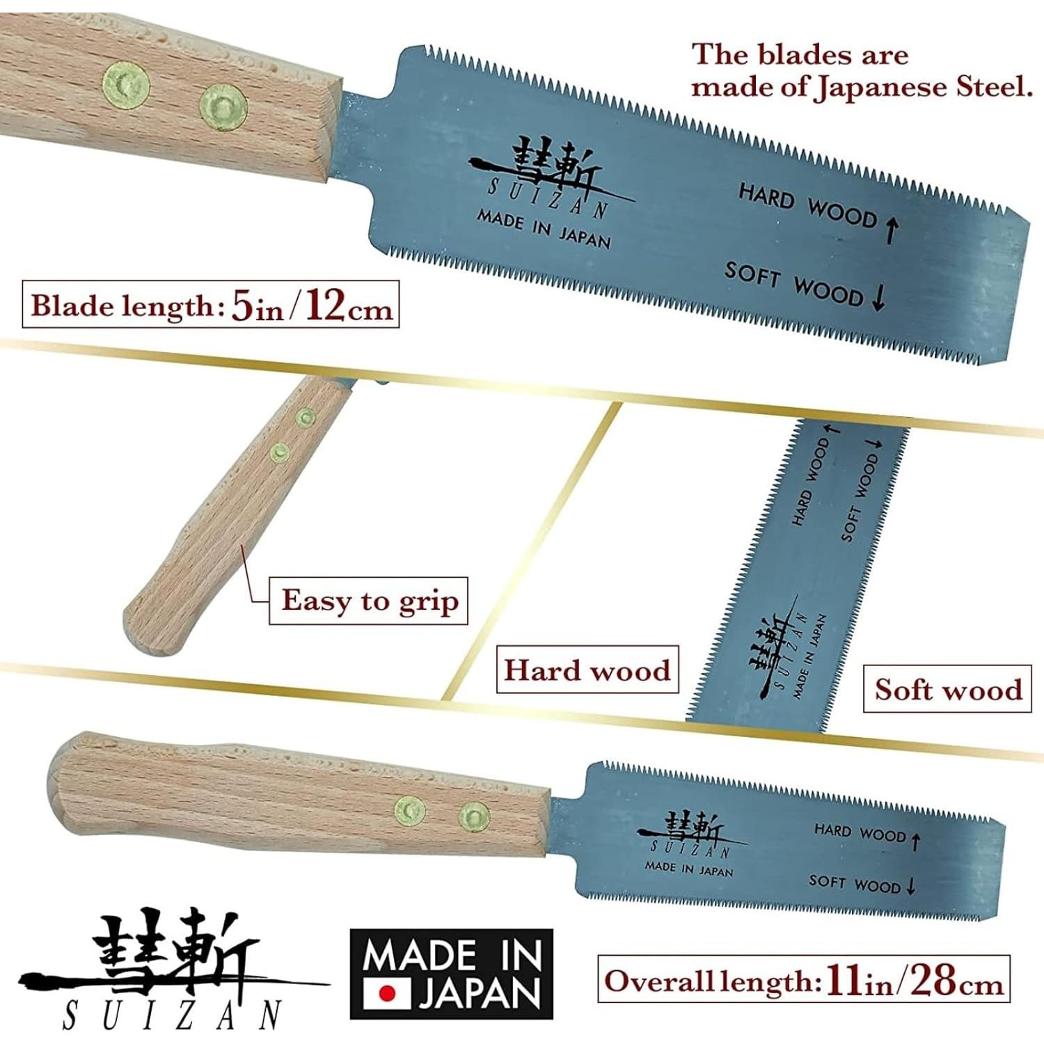 Sierra de Corte Flush SUIZAN 5" Acero Japonés Profesional