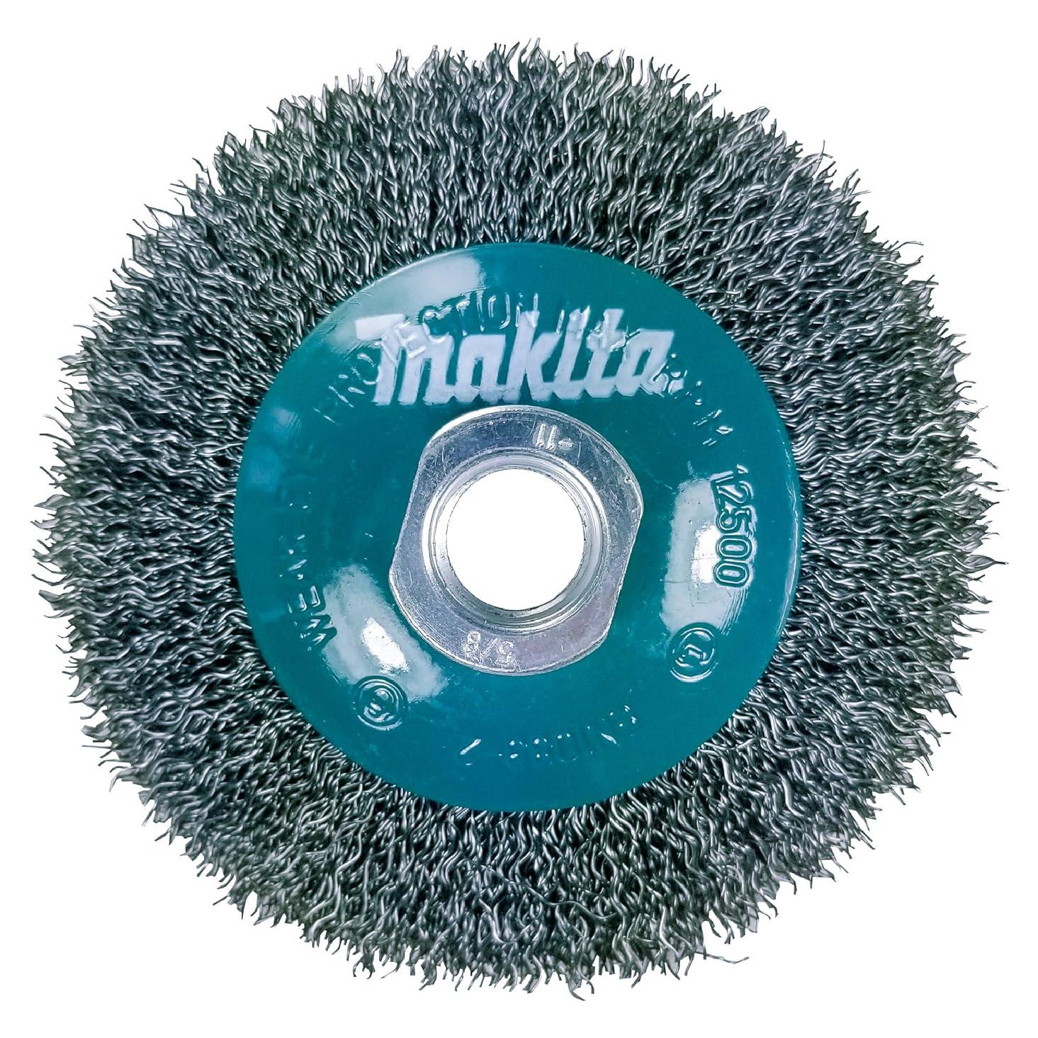 Cepillo de Rueda de Alambre Crimpado 4" Makita D-55463
