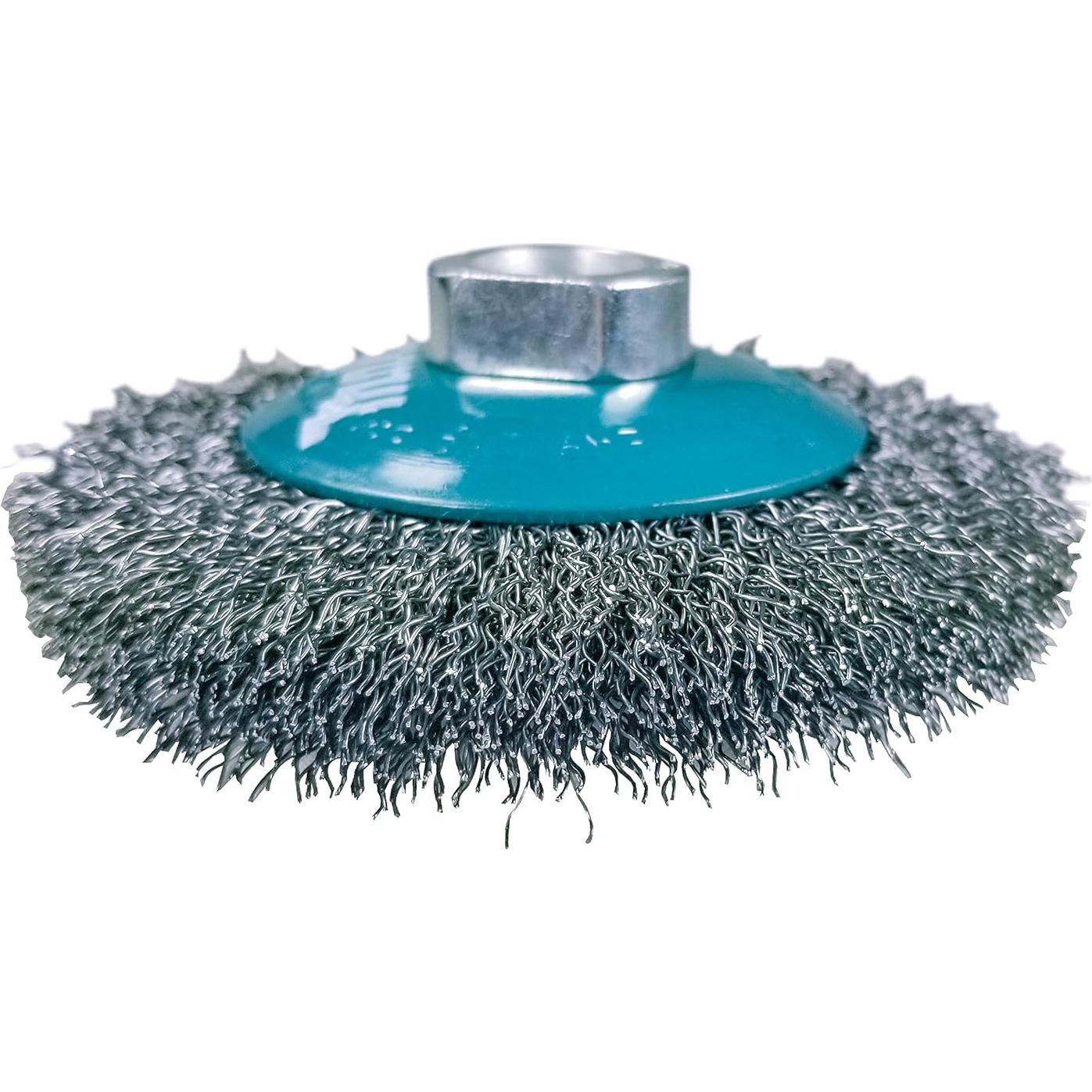 Cepillo de Rueda de Alambre Crimpado 4" Makita D-55463