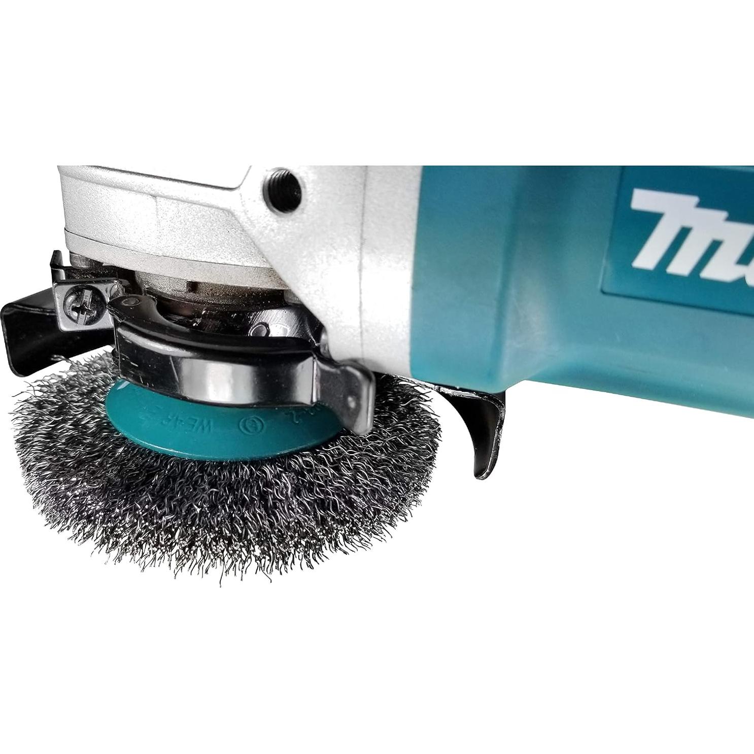 Cepillo de Rueda de Alambre Crimpado 4" Makita D-55463