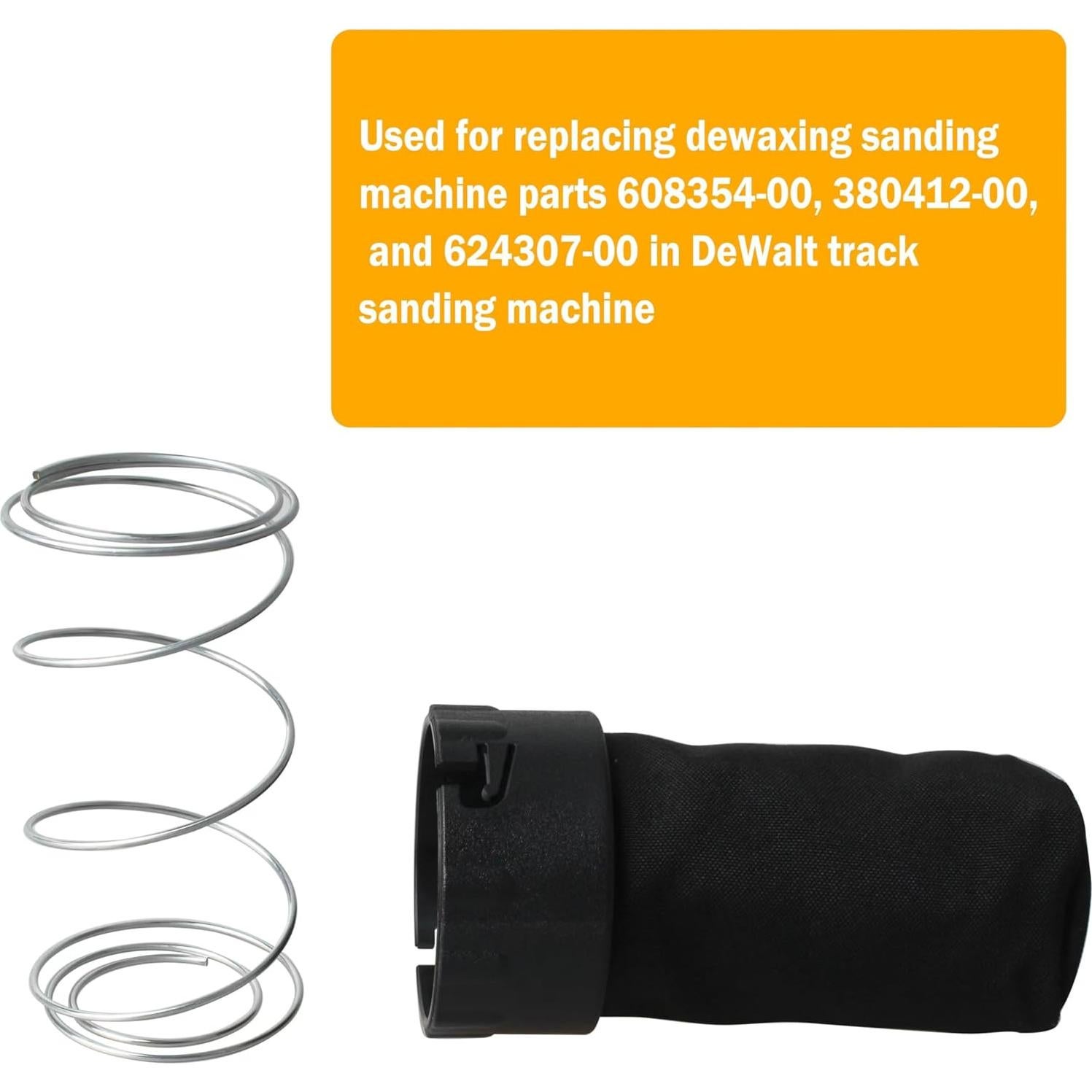 Bolsas de Polvo KAZFFD para Lijadora DeWalt D26451 - 2 Piezas