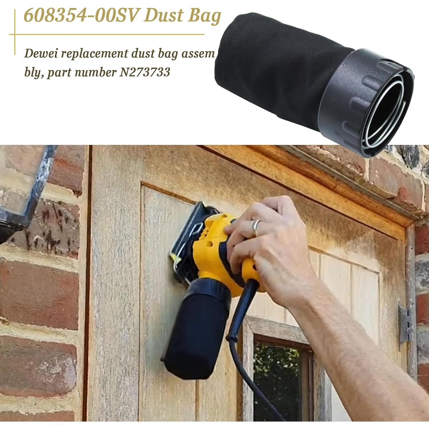 Bolsas de Polvo KAZFFD para Lijadora DeWalt D26451 - 2 Piezas