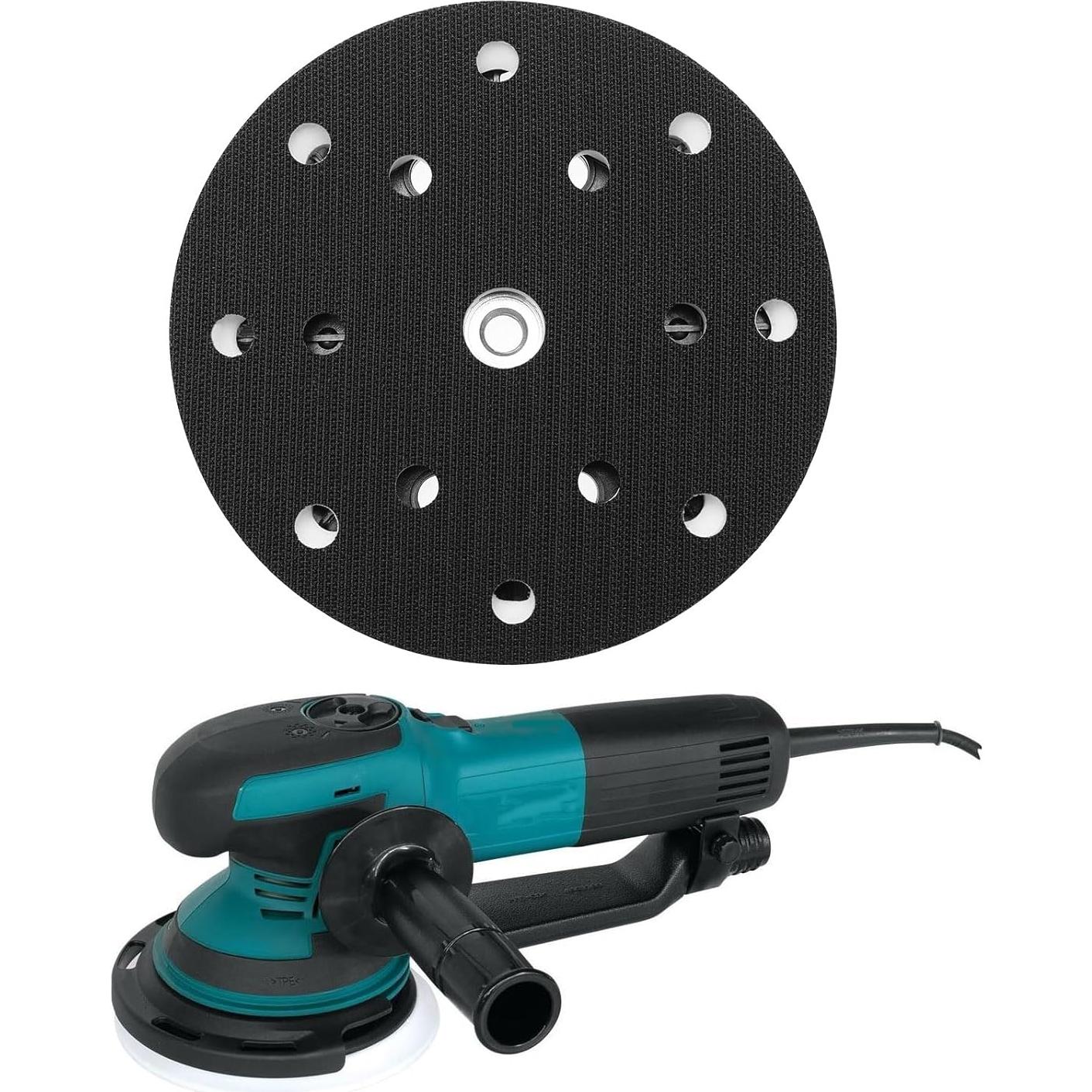 Almohadilla de Respaldo ECSiNG 150mm M10 15 Agujeros para Lijadoras Makita