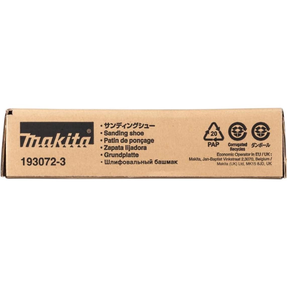 Juego de Zapatas de Lijado Makita 9404 Fino 80 1 Unidad