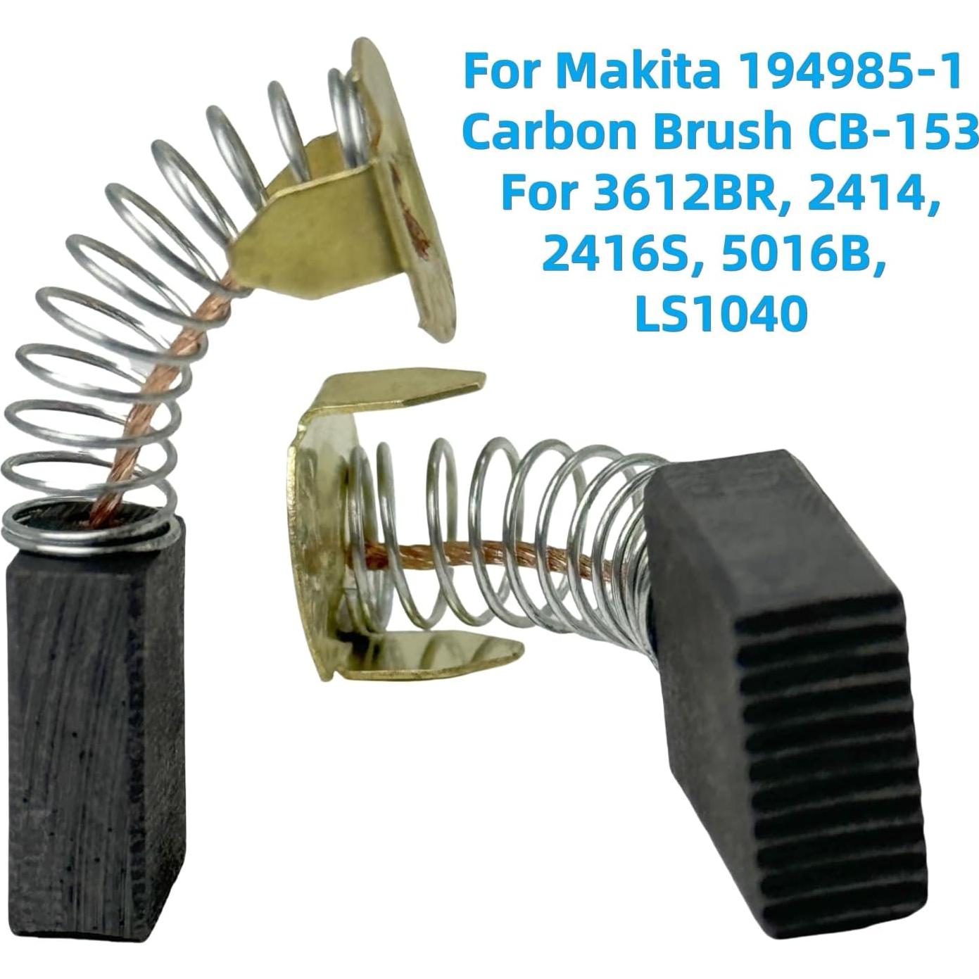 Repuesto Cepillos de Carbono CB-153 HHLZDHH para Makita - 6 Paquetes