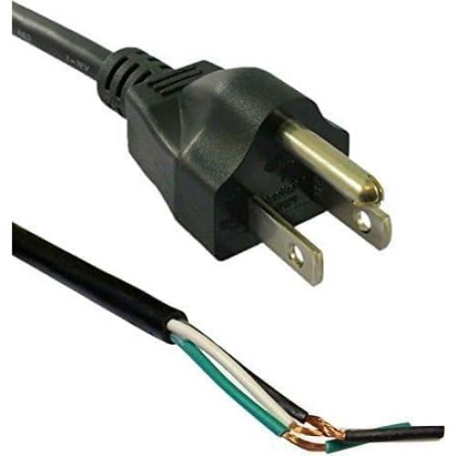 Cable de Alimentación 3m HQRP con Protector de Estrés para Makita