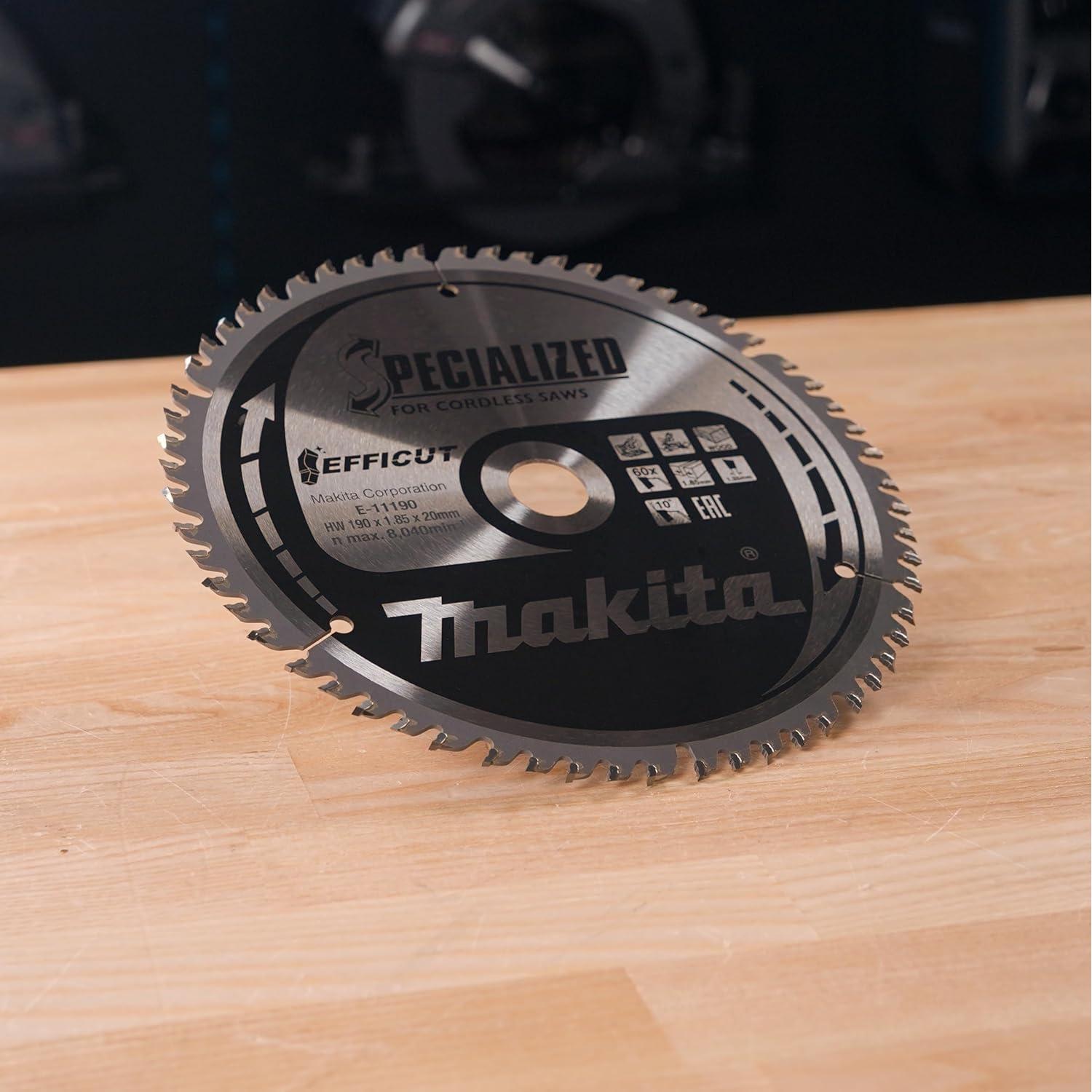 Hoja de Sierra Ingletadora Makita E-11134 60T Carburo 19 cm