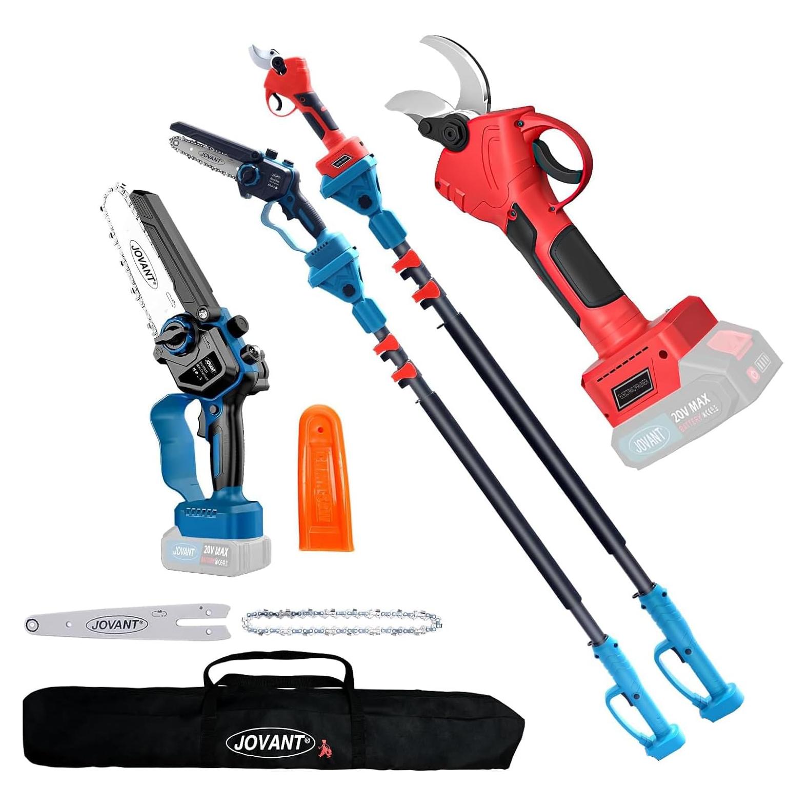 Tijeras de Podar Eléctricas 3 en 1 Jovant 20V 4.67m