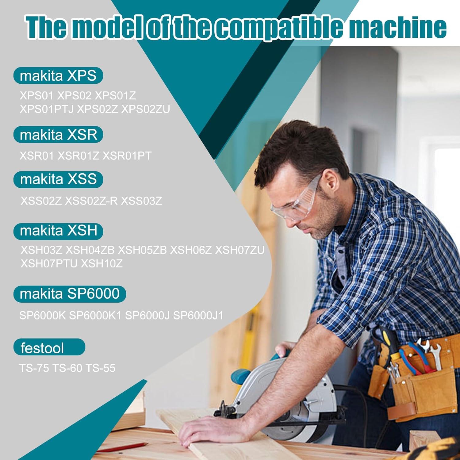 Riel de Guía para Sierra de Pista Makita 194368-5 279.4 cm