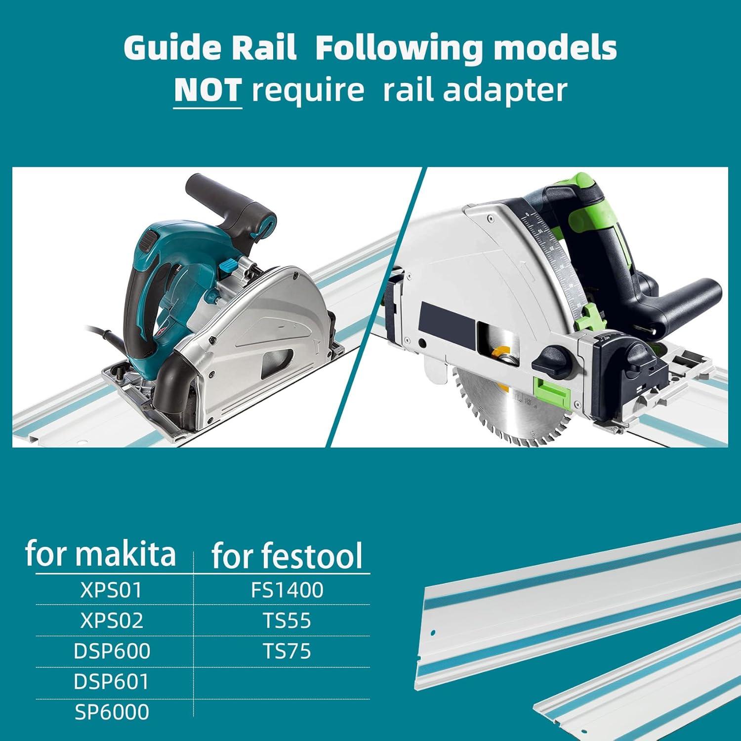 Riel de Guía para Sierra de Pista Makita 194368-5 279.4 cm