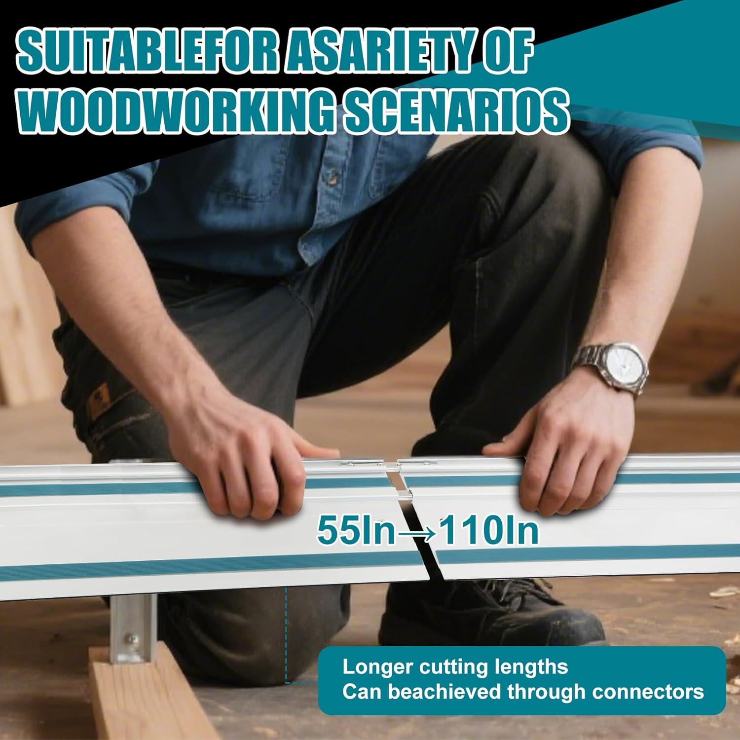 Riel de Guía para Sierra de Pista Makita 194368-5 279.4 cm