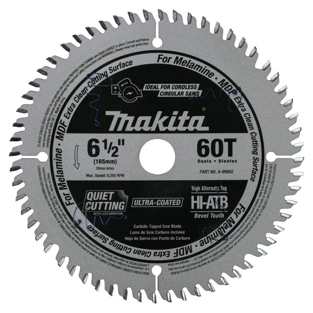 Hoja de sierra de inmersión Makita A-99982 60T 16.51 cm