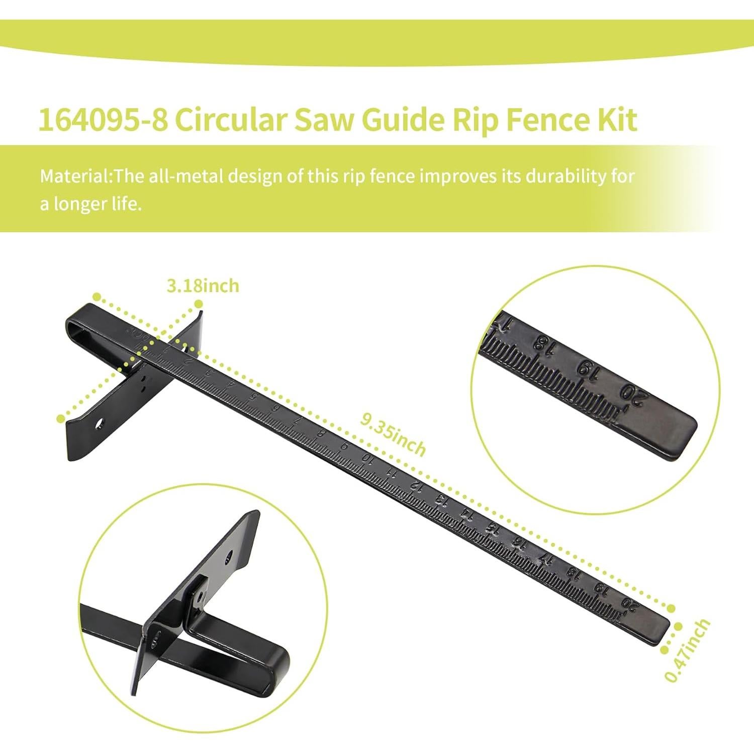 Kit de Guía de Sierra Circular Makita 164095-8 2 Piezas