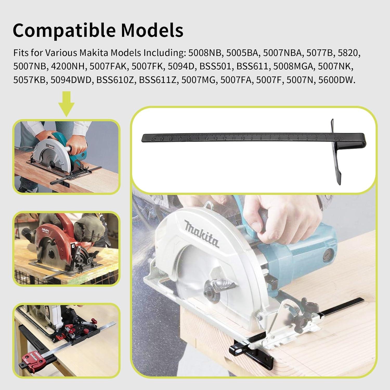 Kit de Guía de Sierra Circular Makita 164095-8 2 Piezas