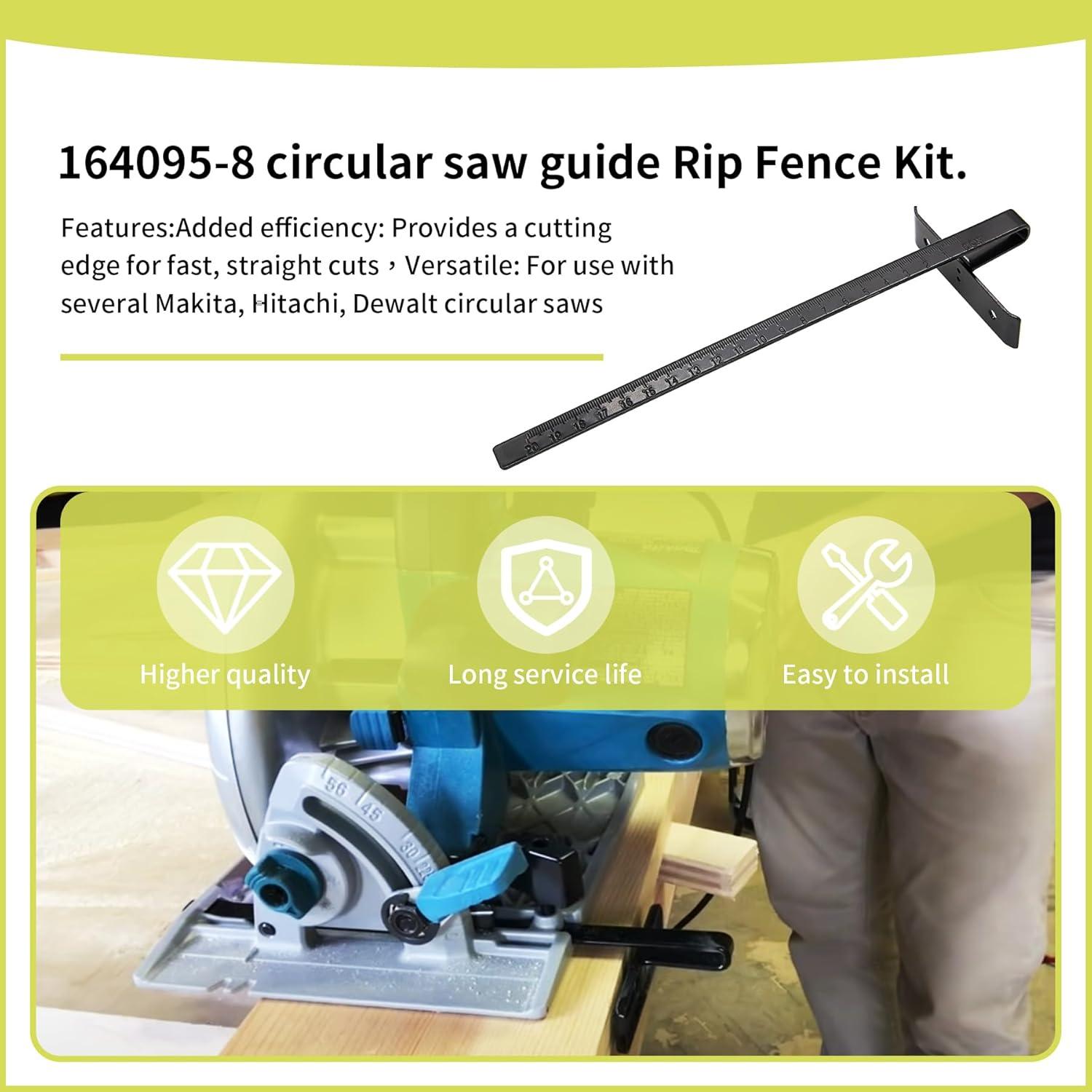 Kit de Guía de Sierra Circular Makita 164095-8 2 Piezas