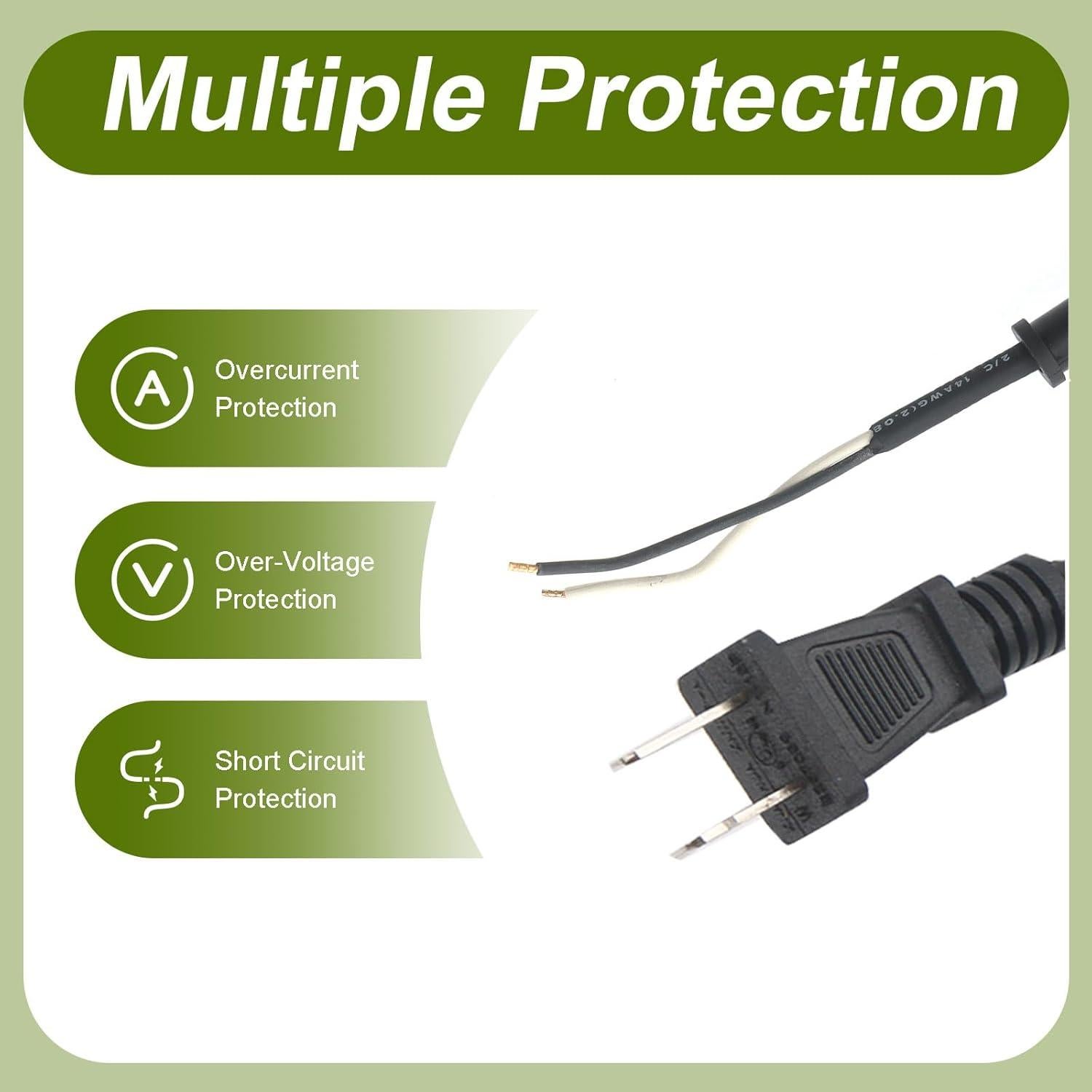 Cable de Alimentación 664463-0 Makita 2.99m para Herramientas Eléctricas