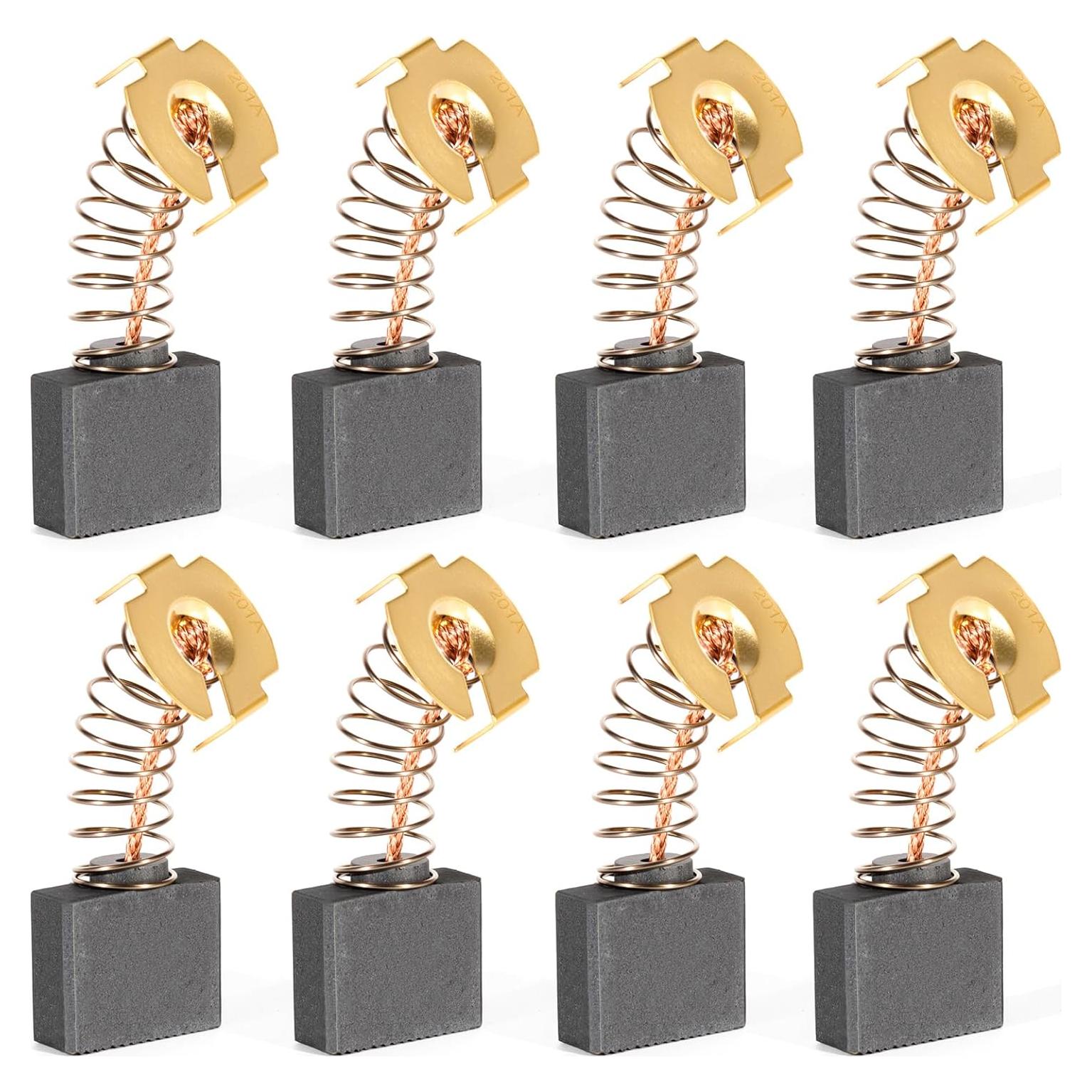 8 Cepillos de Carbón UMONIE CB203 para Amoladora Makita