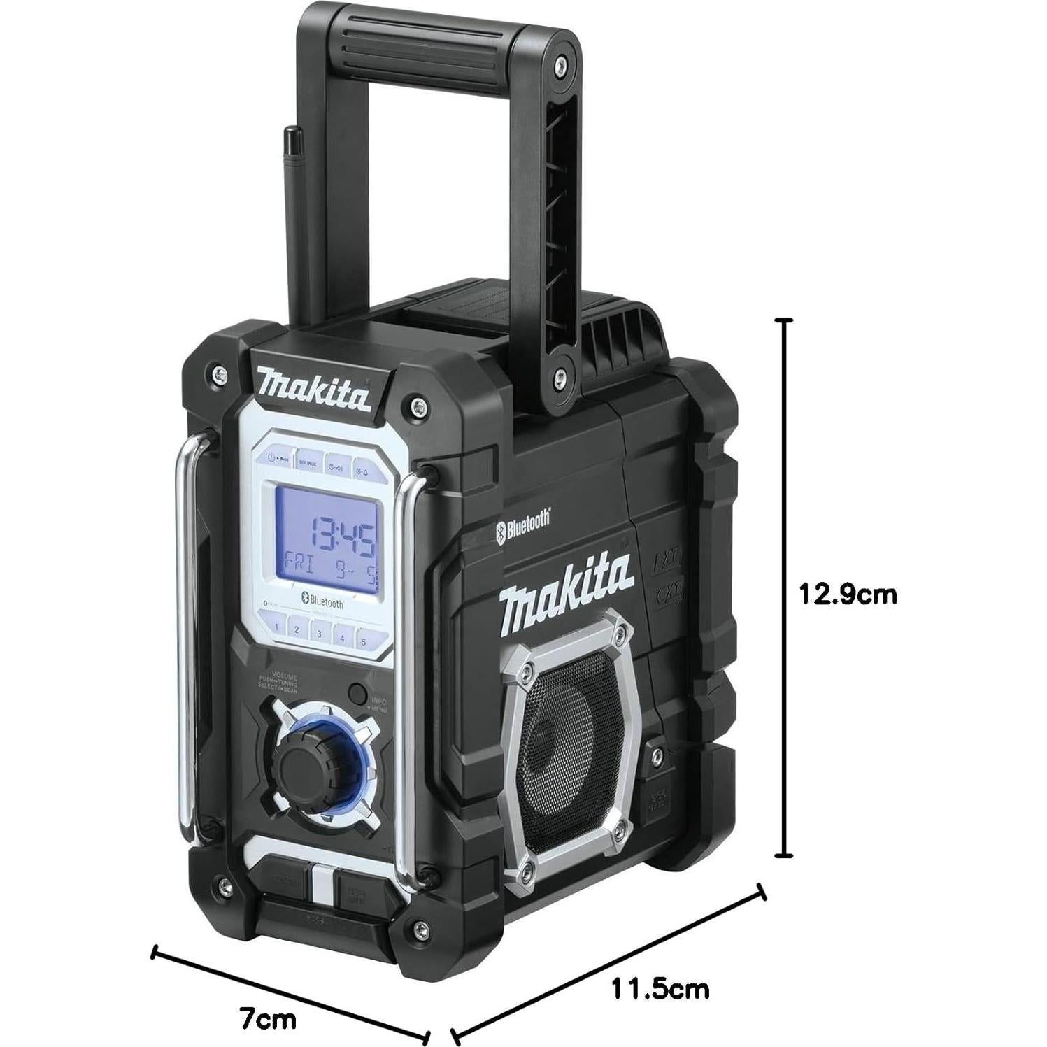 Radio de Trabajo Inalámbrica Bluetooth Makita XRM06B 18V