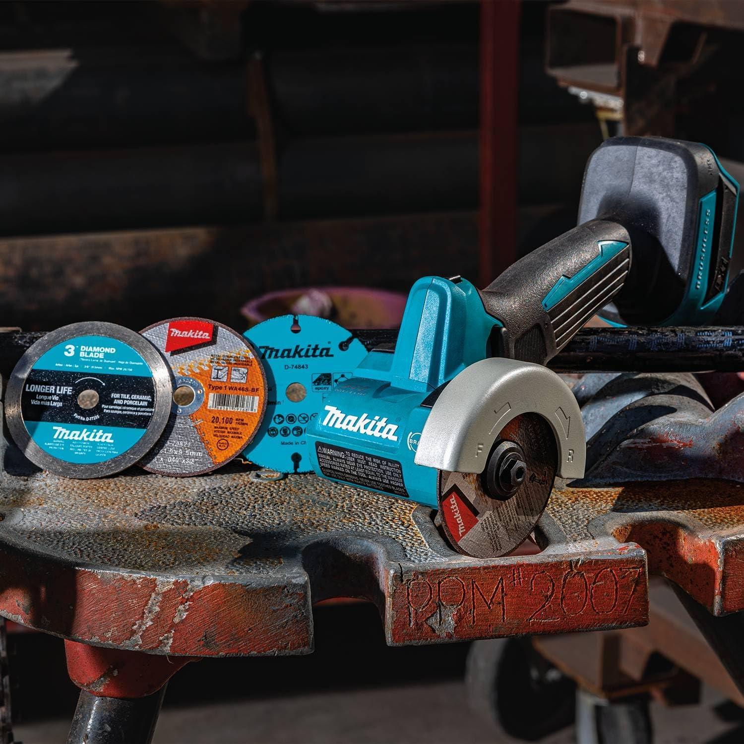 Cortadora Inalámbrica Makita XCM01Z 18V 1.47 kg 3" Sin Escobillas