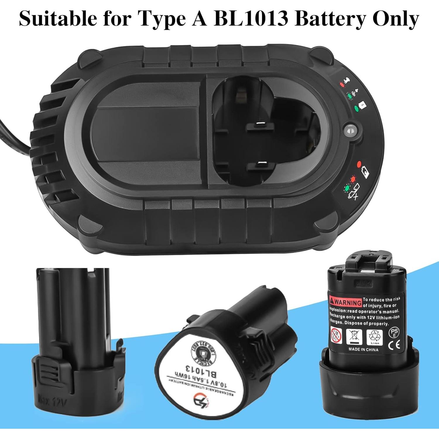 Cargador de Batería Li-ion Makita BL1013 BL1014 12V 1.5A