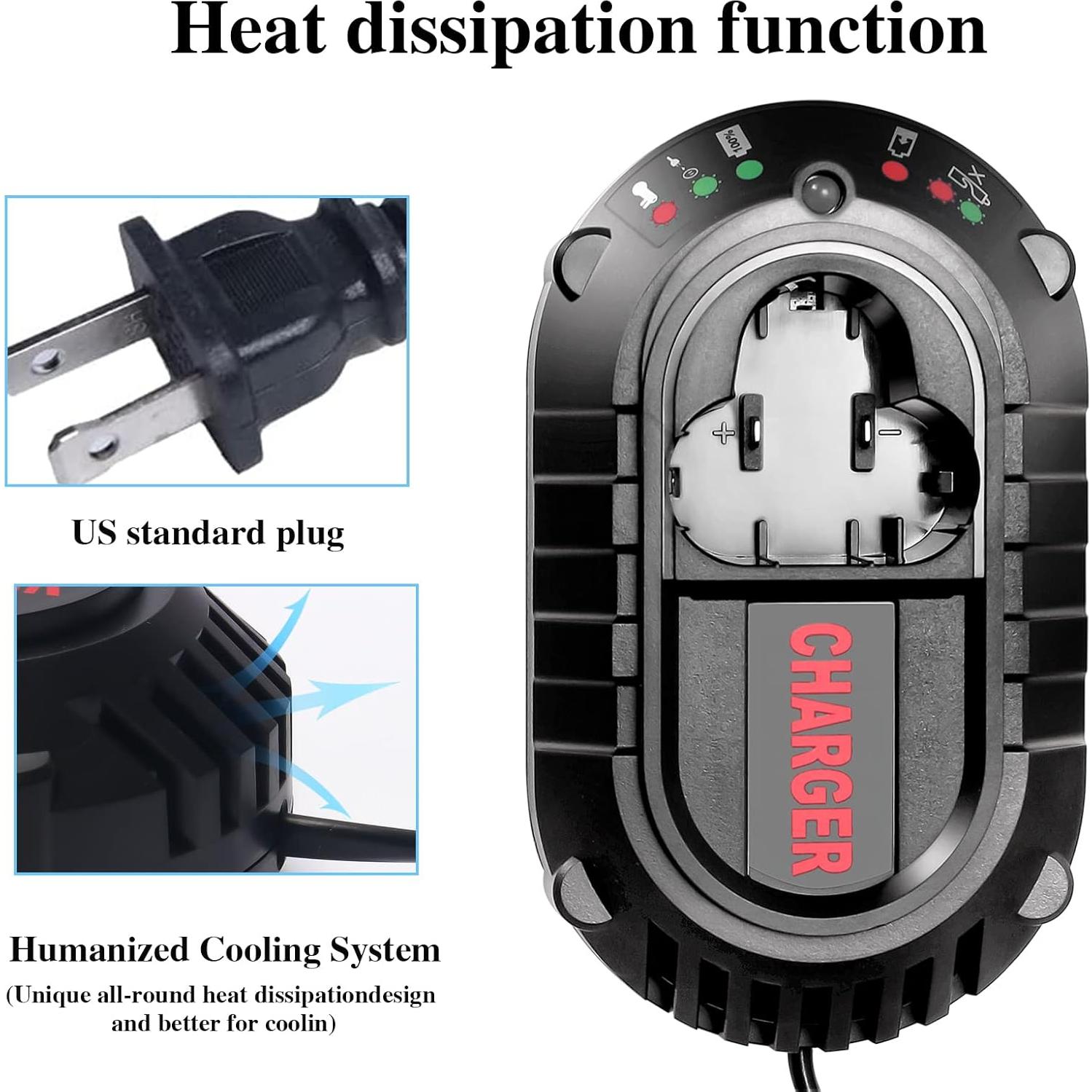 Cargador de Batería Li-ion Makita BL1013 BL1014 12V 1.5A