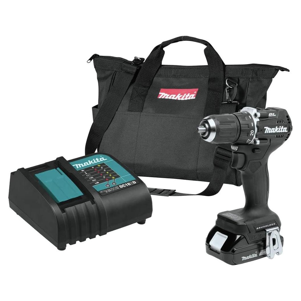 Taladro-Atornillador Inalámbrico Makita 18V LXT Sin Escobillas