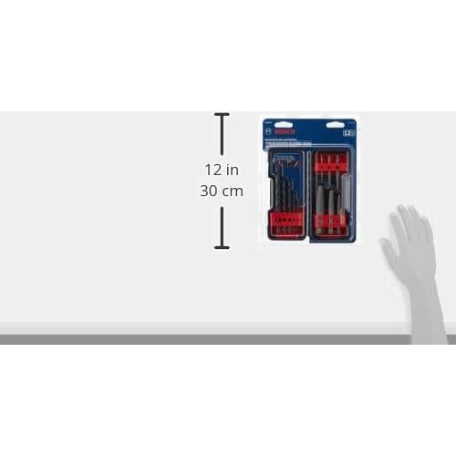 Juego de 12 Extractores de Tornillos Bosch BSPE6D Acero