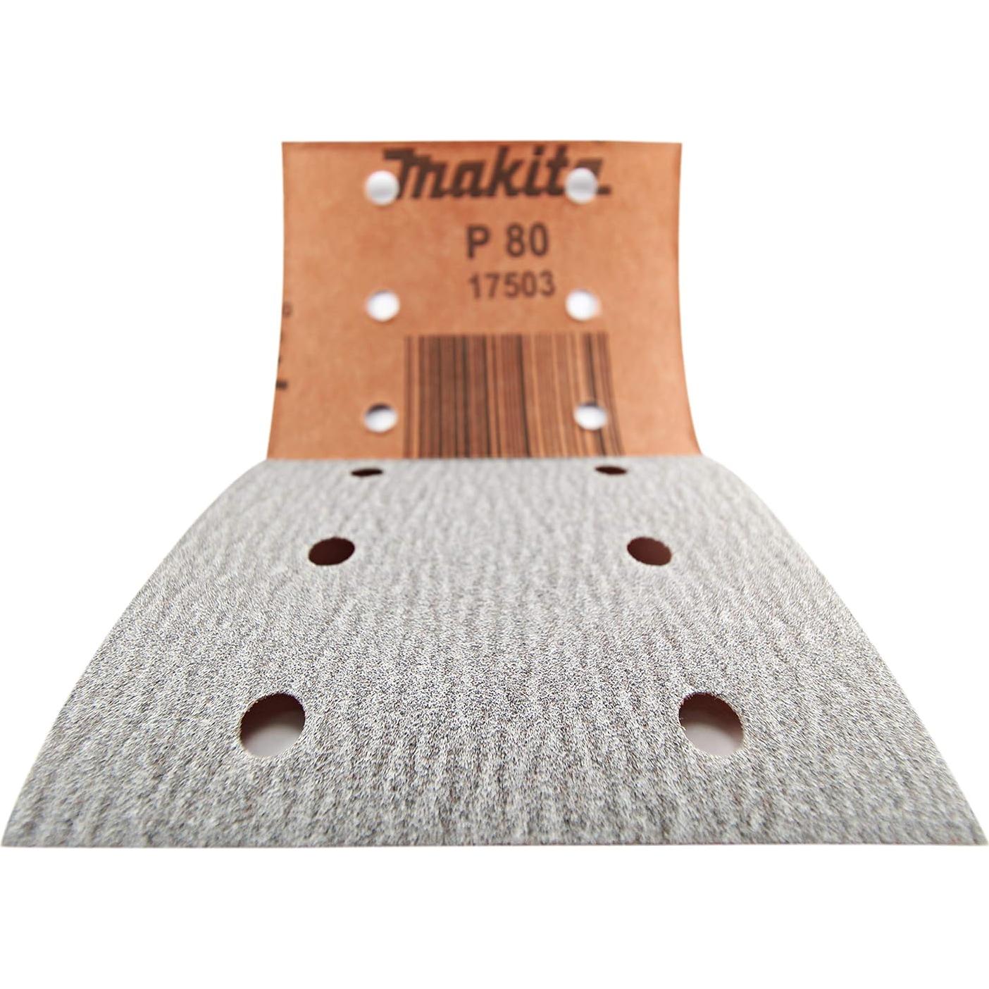 Juego de Papel de Lija Multi-Grano Makita 30 Piezas 11.4x14cm