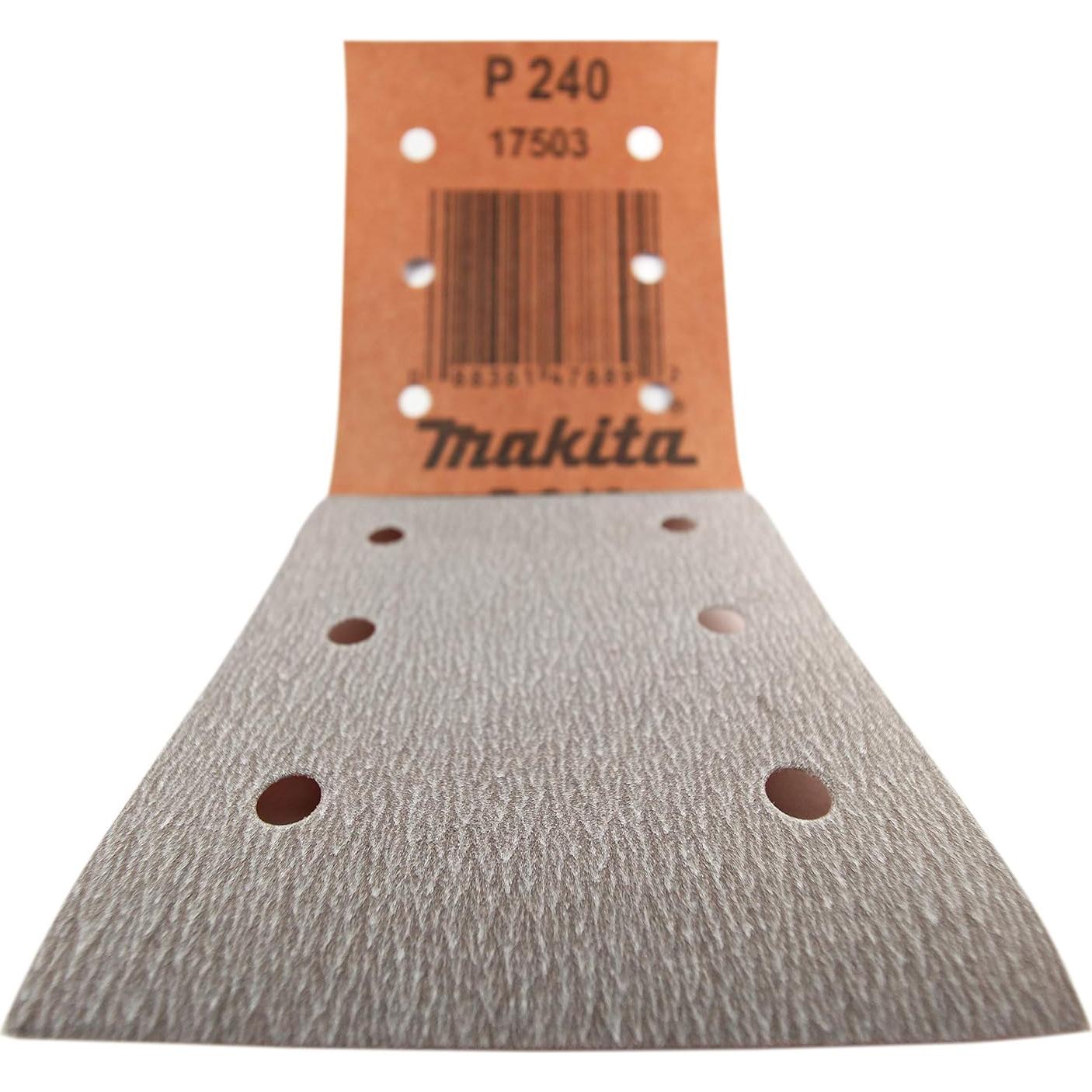 Juego de Papel de Lija Multi-Grano Makita 30 Piezas 11.4x14cm