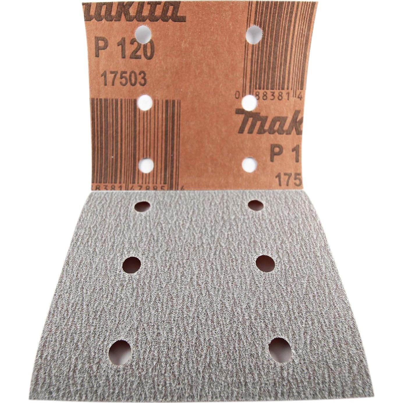 Juego de Papel de Lija Multi-Grano Makita 30 Piezas 11.4x14cm