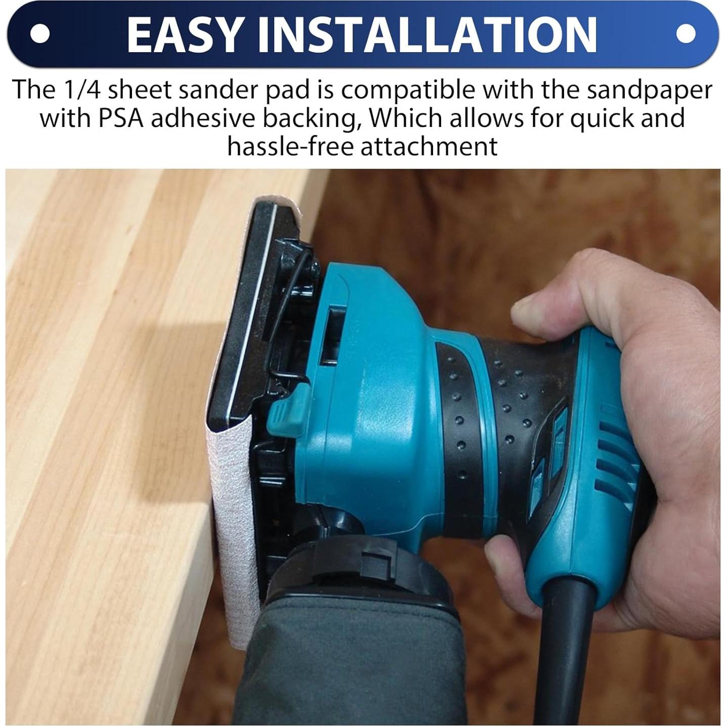 Paquete de 2 Almohadillas de Reemplazo Makita BO4556 SPD17