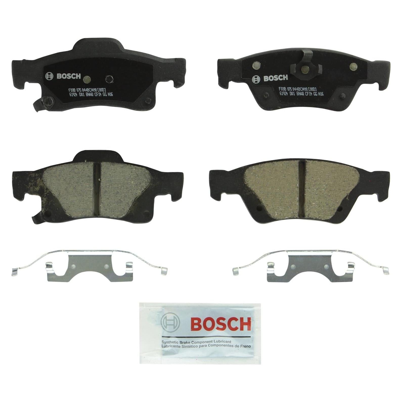 Pastillas de Freno Cerámicas BOSCH BC1498 Traseras para Dodge Jeep