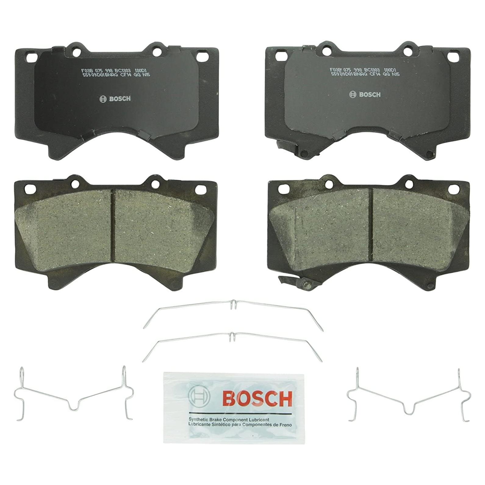 Pastillas de Freno Cerámicas BOSCH BC1303 Delanteras para Lexus y Toyota