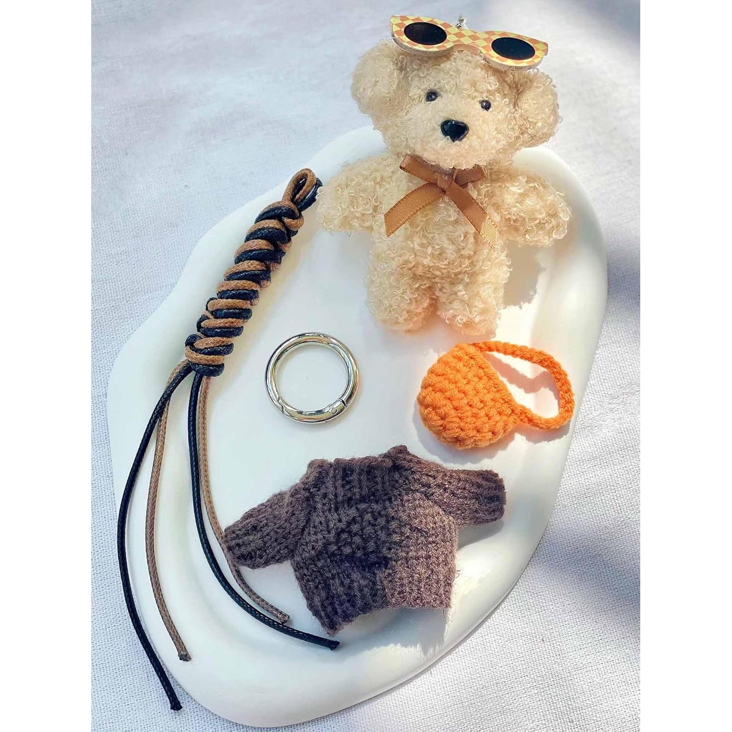 Llavero encanto de bolsa Kawaii Joedy para mujeres - Oso