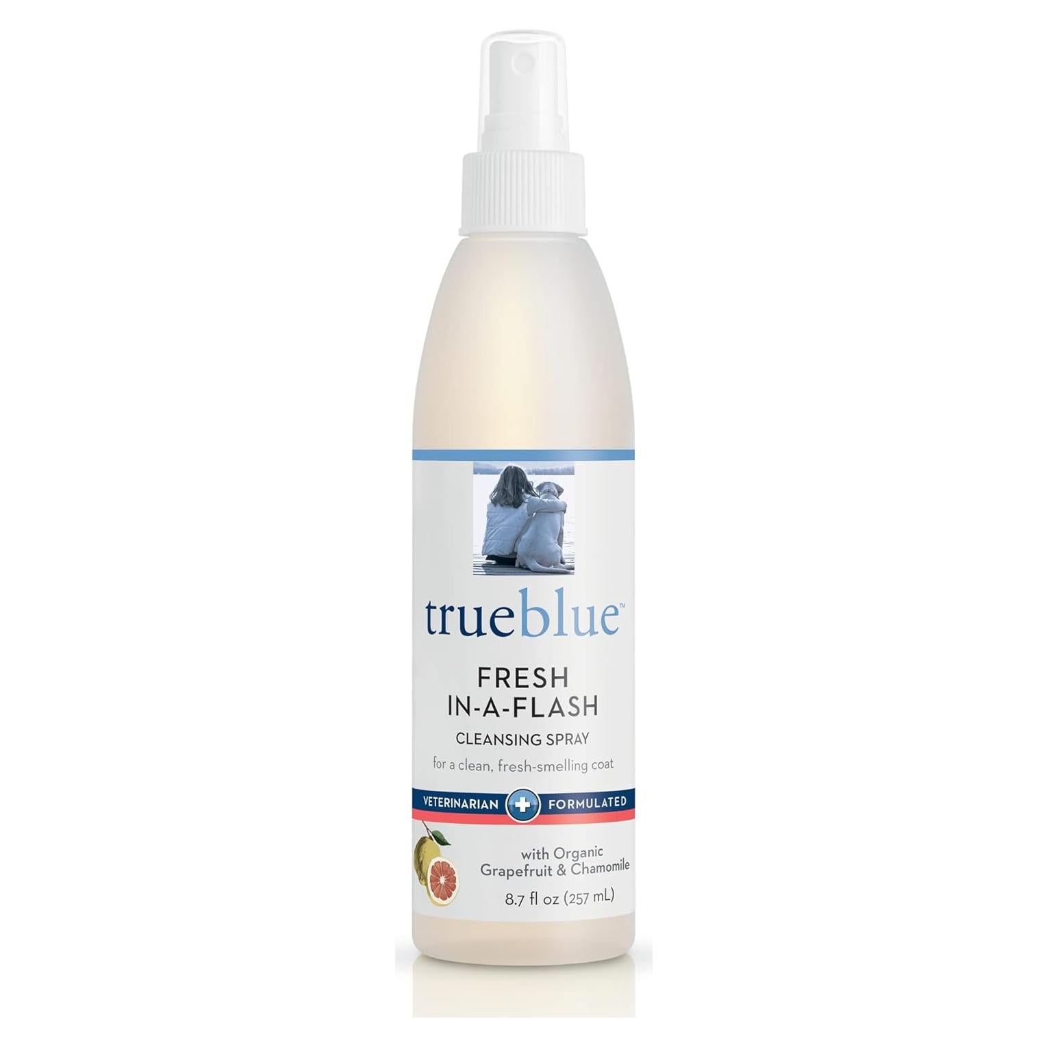 Spray Limpiador para Perros TrueBlue Pomelo y Manzanilla 256 ml