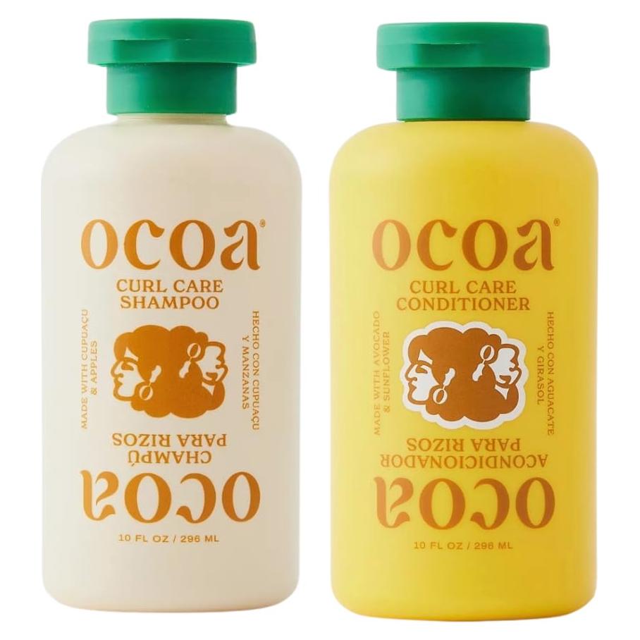 Dúo Champú y Acondicionador OCOA Curl Care 283.5g Sin Sulfatos