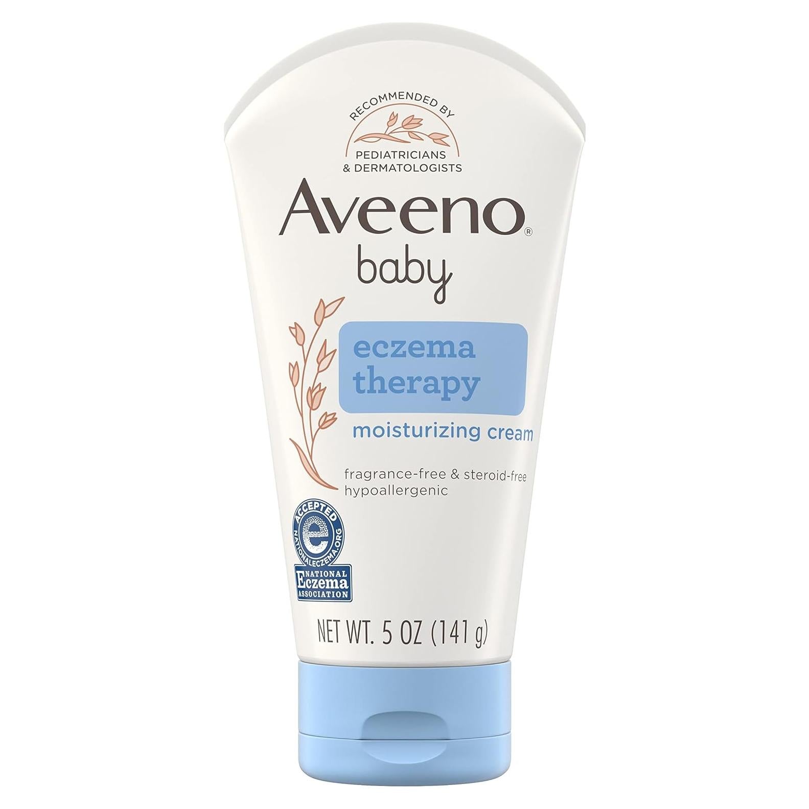 Crema Hidratante para Eccema Aveeno Baby 148 ml - Avena Coloidal