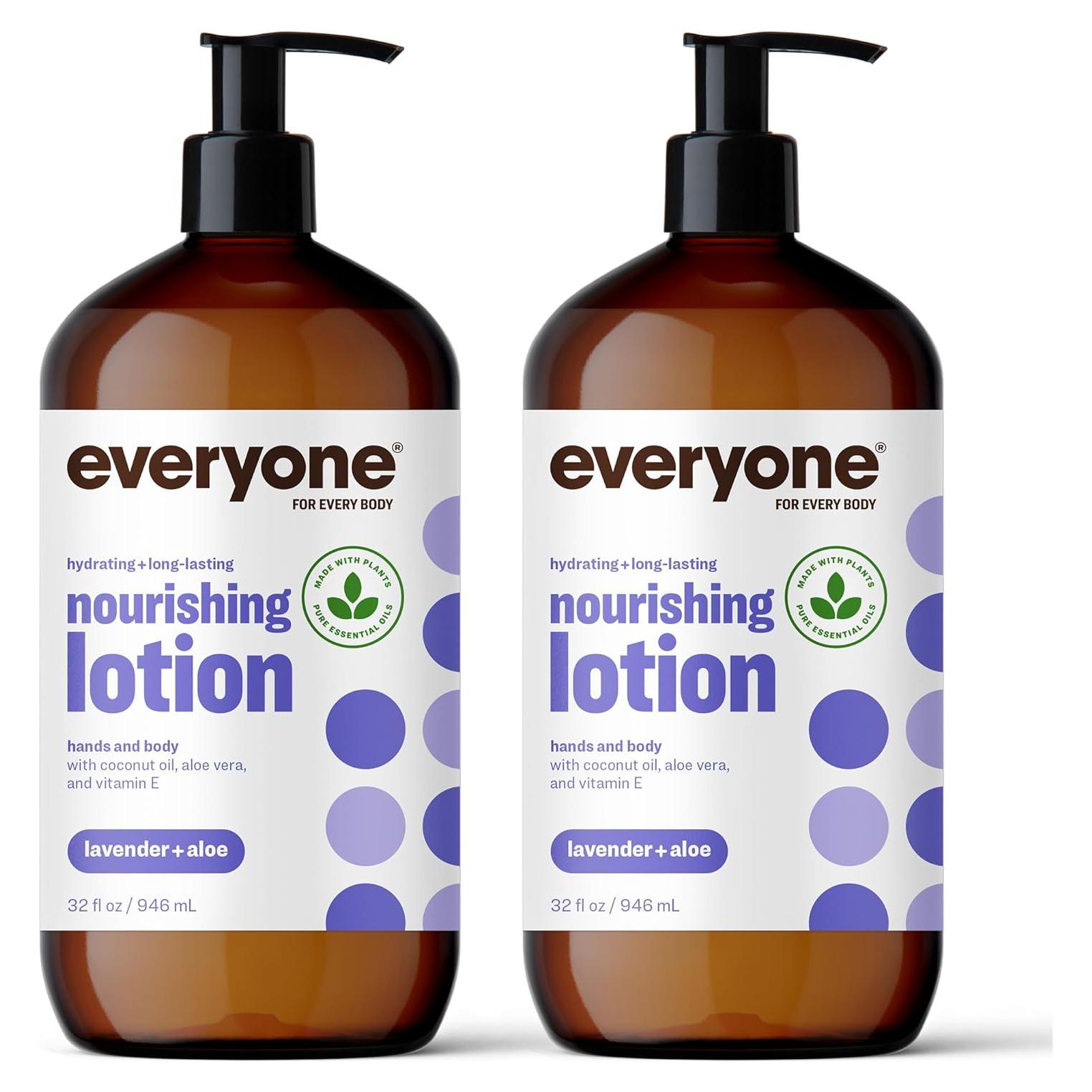 Loción 2 en 1 Everyone Lavanda y Aloe 2x946ml Hipoalergénica