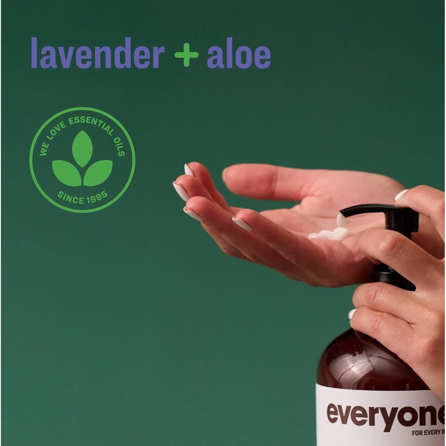 Loción 2 en 1 Everyone Lavanda y Aloe 2x946ml Hipoalergénica