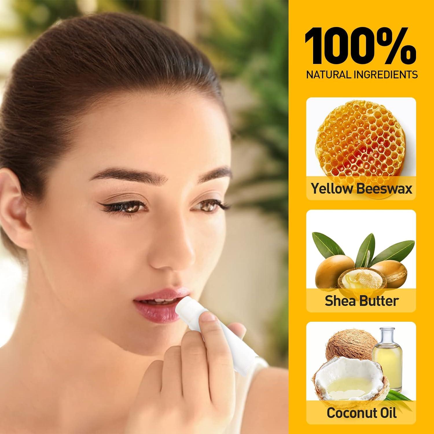 Bálsamos Labiales DMSKY 100 Unidades 5 Sabores Hidratantes