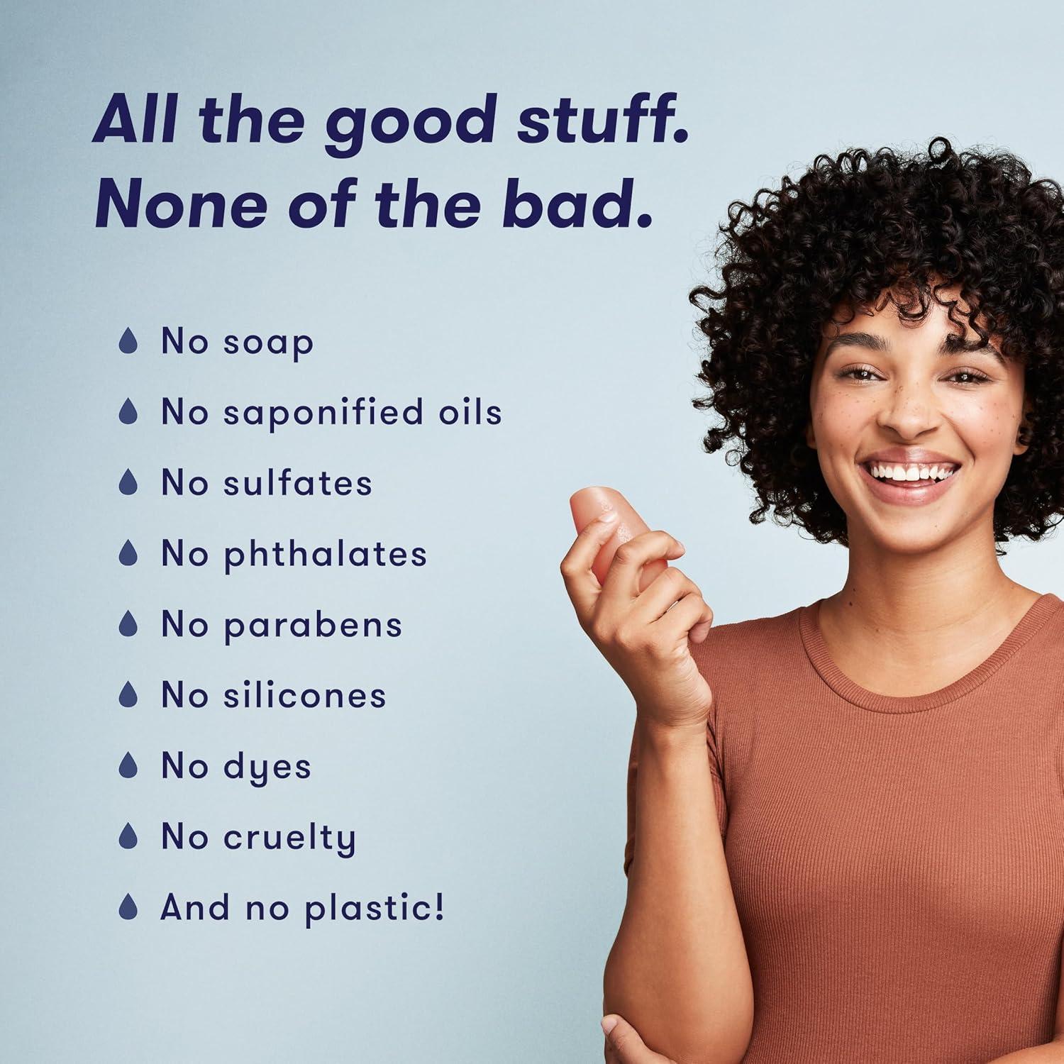 Acondicionador Sólido HiBAR para Rizos - 82g - Vegano y Sin Plástico