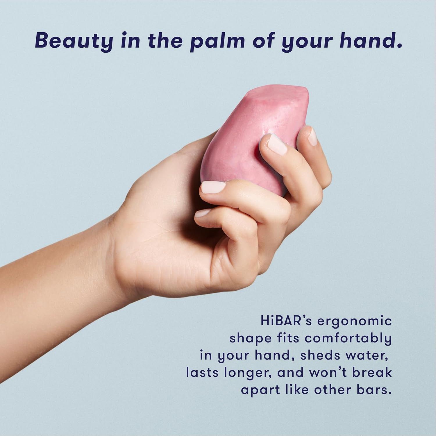 Acondicionador Sólido HiBAR para Rizos - 82g - Vegano y Sin Plástico