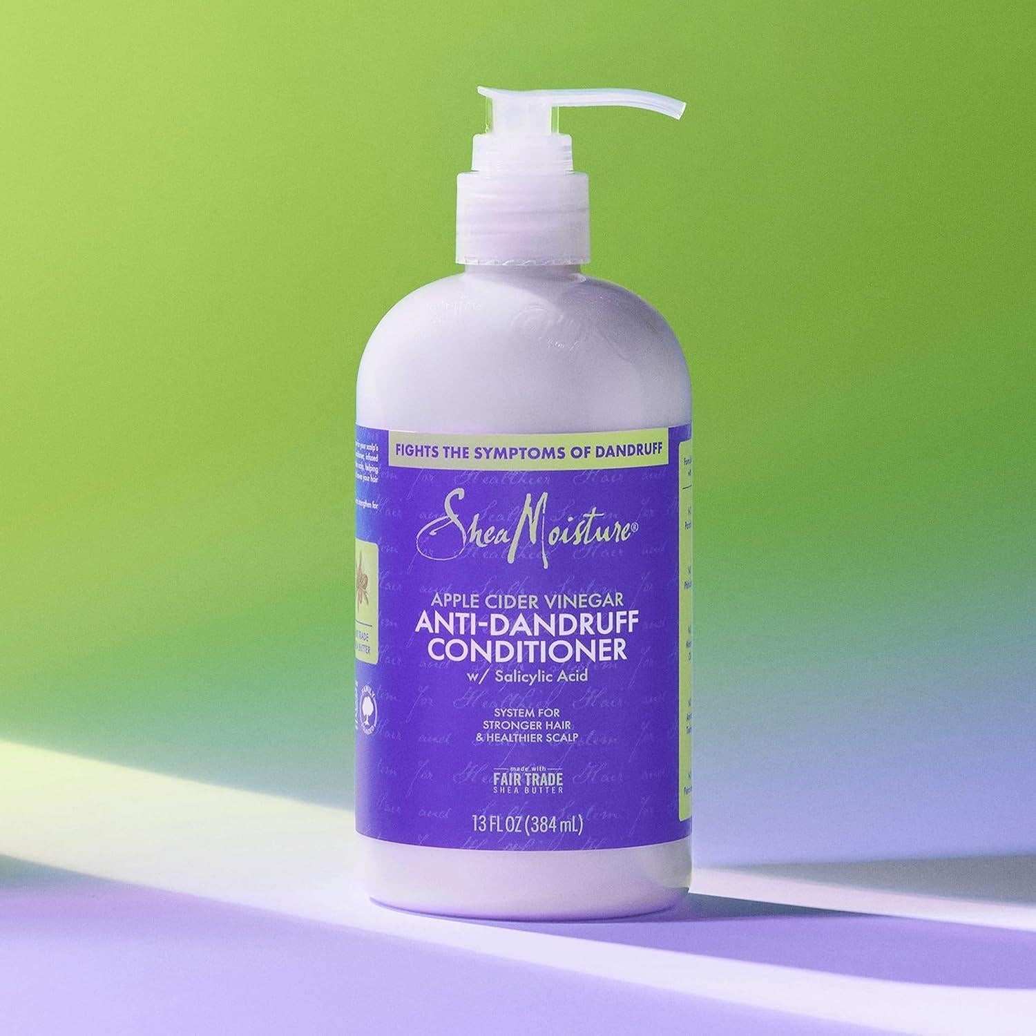 Acondicionador Anti-Caspa SheaMoisture 368.5g Vinagre de Sidra