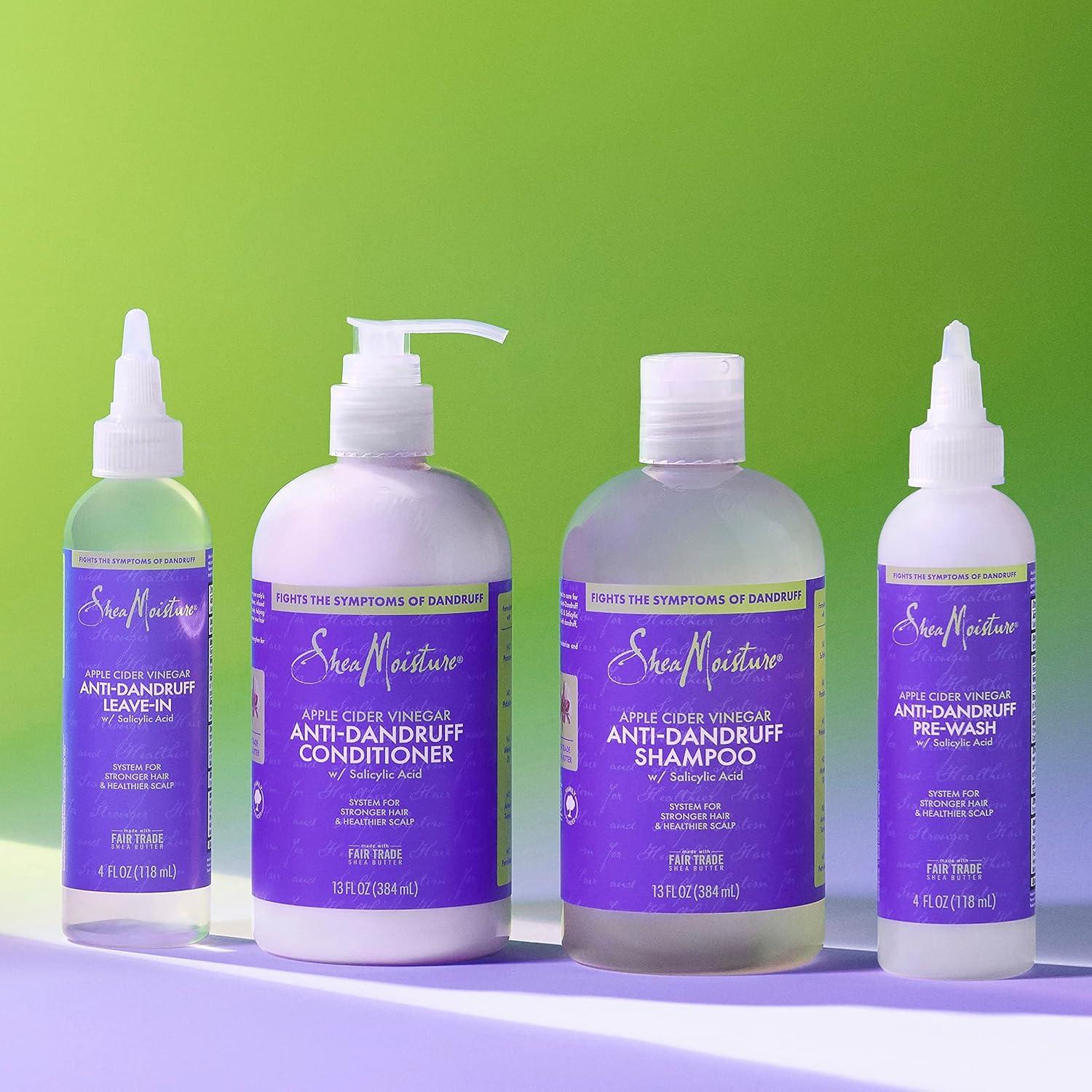 Acondicionador Anti-Caspa SheaMoisture 368.5g Vinagre de Sidra