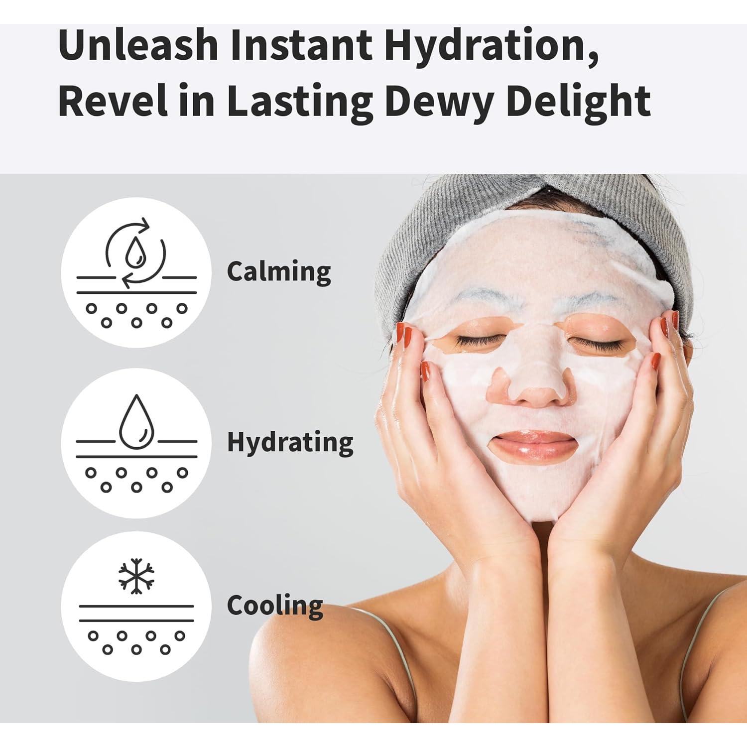 Mascarilla Hidratante de Aloe Benton 10 Paquetes 230g