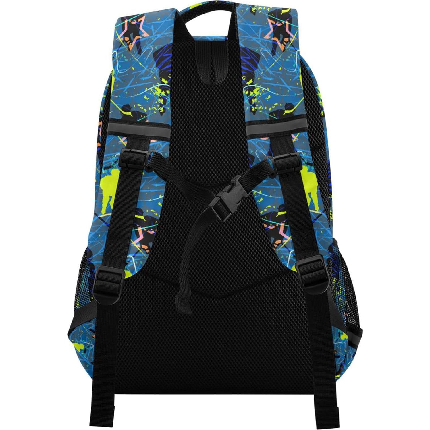 Mochila Escolar Caikeny Azul para Niños 30L 42.4x17.3cm