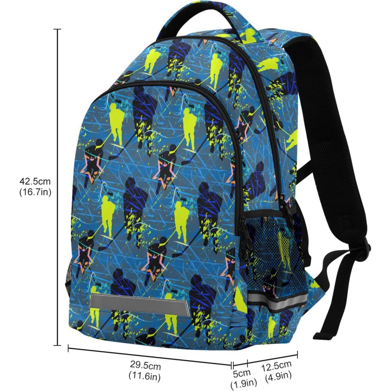 Mochila Escolar Caikeny Azul para Niños 30L 42.4x17.3cm